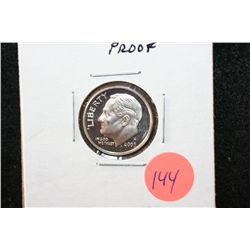 2005-S Roosevelt Dime, Silver Proof