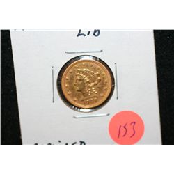 1907 Liberty $2 1/2 Gold Coin, Repaired