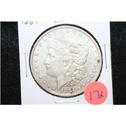 1881 Silver Morgan $1