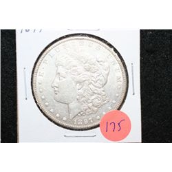1897 Silver Morgan $1