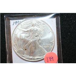 1996 Silver Eagle $1