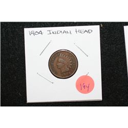 1904 Indian Head Penny