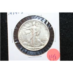 1939-S Walking Liberty Half Dollar