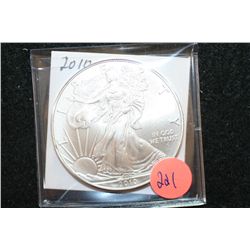 2010 Silver Eagle $1