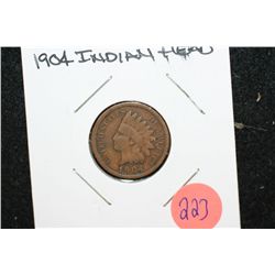 1904 Indian Head Penny
