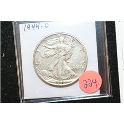 1944-D Walking Liberty Half Dollar
