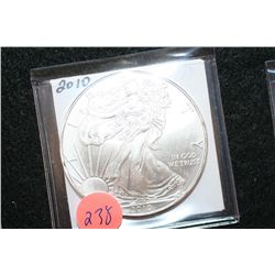 2010 Silver Eagle $1