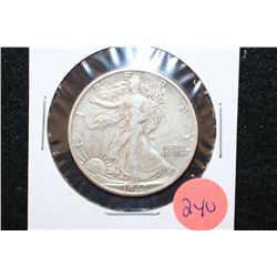 1942-D Walking Liberty Half Dollar