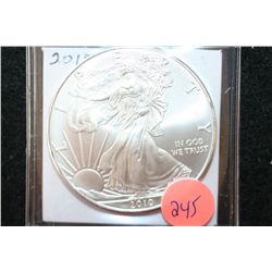 2010 Silver Eagle $1