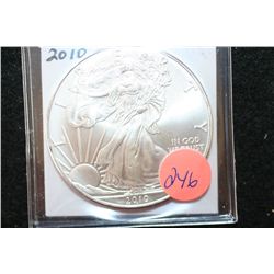 2010 Silver Eagle $1