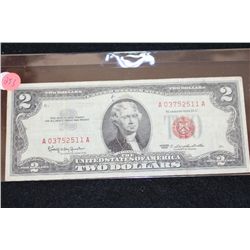 1963 United States Note $2, Red Seal