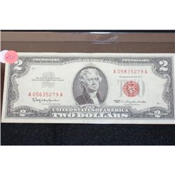 1963 United States Note $2, Red Seal