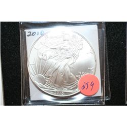 2010 Silver Eagle $1