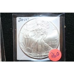 2010 Silver Eagle $1