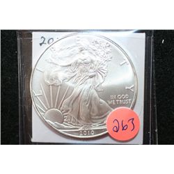 2010 Silver Eagle $1