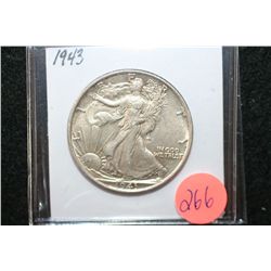 1943 Walking Liberty Half Dollar