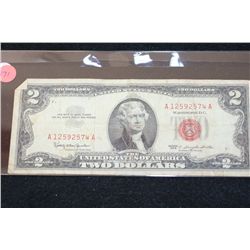 1963 United States Note $2, Red Seal