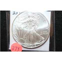 2010 Silver Eagle $1