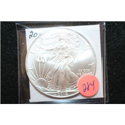 2010 Silver Eagle $1