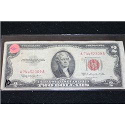 1953-C United States Note $2, Red Seal