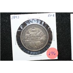 1893 US Columbian Commerative Half Dollar, Columbian Expo