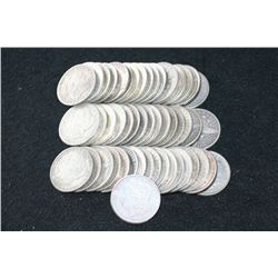 Silver Morgan $1, Various Dates & Conditions, Lot of 50, VG-VF