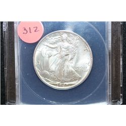 1947 Walking Liberty Half Dollar, ANACS Graded MS63