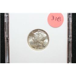 1942-S Mercury Dime, MCPCG Graded MS67