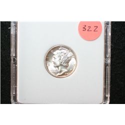 1945-S Mercury Dime, MCPCG Graded MS66
