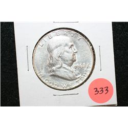 1962-D Ben Franklin Half Dollar