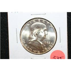 1952-D Ben Franklin Half Dollar