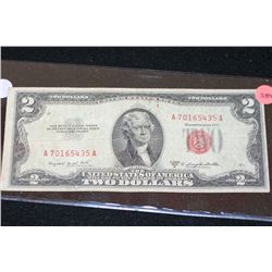 1953-B United States Note $2, Red Seal