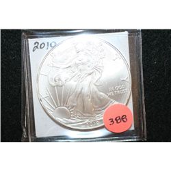 2010 Silver Eagle $1
