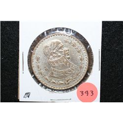 1966 Mexico Un Peso Foreign Coin