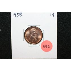 1938 Wheat Back Penny