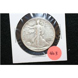 1942 Walking Liberty Half Dollar
