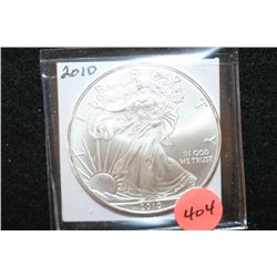 2010 Silver Eagle $1