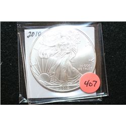 2010 Silver Eagle $1