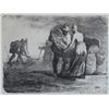 Image 1 : Jean Francois Millet, Farmers, Lithograph