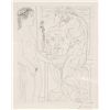 Image 2 : Pablo Picasso, Nude Model and Sculptures, Etching
