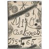 Image 1 : Joan Miro, Cartones, Book with 9 Lithographs