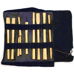 Traveling Salesman sample display of pick axe, shovel, hammer and other handles the longest 12  long