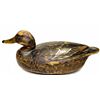 Image 1 : Vintage decoy attributed to Ben Schmidt with most the original paint, repair to head, 17" long.