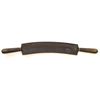 Image 1 : Early double handled iron hide scraper with terrific touch mark signed WH Horn & Bro on front and re
