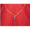 Image 1 : Blue Swarovski Crystal Pendant
