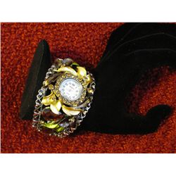 Crystal Metal Watch Bracelet