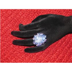 Crystal Ring Blue