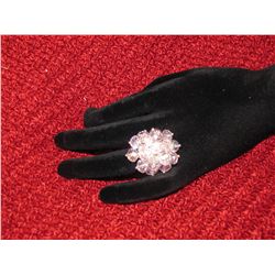 Crystal Ring Pink