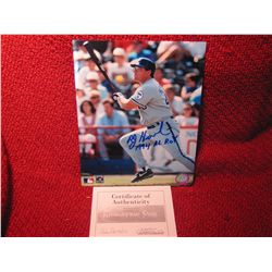 Kansas City Royals Bob Hamelin Autograph