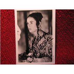 Actress Demi Moore Autograph